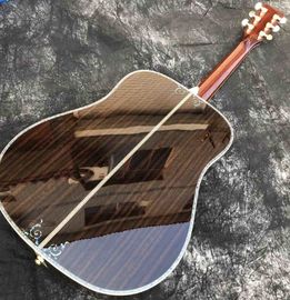 D style 41 inch solid spruce deluxe Abalone inlay acoustic guitar supplier