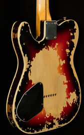 Custom Shop handmade Limited Edition relic version Tele Electric Guitar,Sunburst make old tl guitar supplier