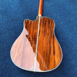 Real Abalone Inlay 41 Inch KOA Wood D45KC Classic Acoustic Guitar With Fishman 301 EQ supplier