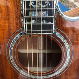 Real Abalone Inlay 41 Inch KOA Wood D45KC Classic Acoustic Guitar With Fishman 301 EQ supplier