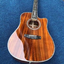 Real Abalone Inlay 41 Inch KOA Wood D45KC Classic Acoustic Guitar With Fishman 301 EQ supplier