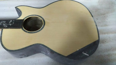 Handmade guitar AAAA all solid wood customize cocobolo guitar single cut design acoustic electric guitar supplier