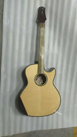 Handmade guitar AAAA all solid wood customize cocobolo guitar single cut design acoustic electric guitar supplier