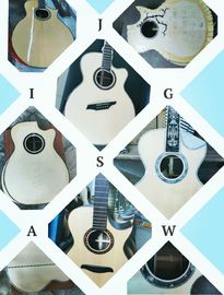 Custom guitar factory Top Quality Solid Spruce Top 41&quot; Cocobolo Back &amp; Sides Acoustic Guitar supplier