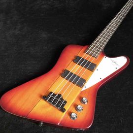 Custom 4 Strings Electric Bass Guitar with White Overlay Mahogany Body Neck Rosewood Fingerboard Custom Logo is OK supplier