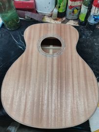 Custom Solid Spruce Top Abalone Ebony Fingerboard OOO Style Acoustic Guitar in Natural supplier