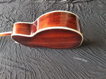 Aaaa All Solid Koa Wood 43 Inch Custom Design Jumbo Body Acoustic Guitar supplier