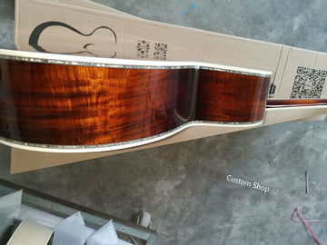 Aaaa All Solid Koa Wood 43 Inch Custom Design Jumbo Body Acoustic Guitar supplier