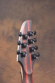 Custom Matt Finished 7 Strings Mayon Duvell Ebony Fretboard Electric Bass Guitar supplier