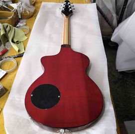 Custom Special Antique Cherry Electric Guitar in Red supplier