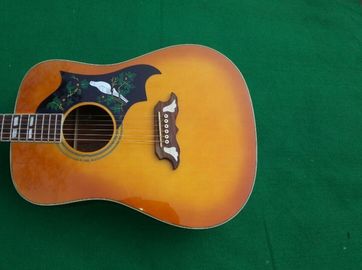 2018 Orange Sunburst Dovo acoustic guitar supplier