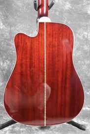 Grand 12 Strings 41'' Electric Acoustic Guitar Solid Spruce With Fishman 101 EQ Chrome Hardware Wine Red Color supplier