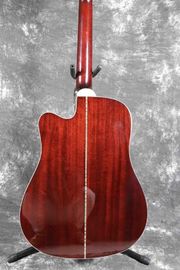 Grand 12 Strings 41'' Electric Acoustic Guitar Solid Spruce With Fishman 101 EQ Chrome Hardware Wine Red Color supplier