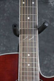 Grand 12 Strings 41'' Electric Acoustic Guitar Solid Spruce With Fishman 101 EQ Chrome Hardware Wine Red Color supplier