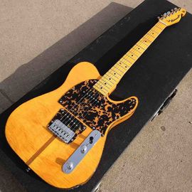 Custom Prince HS Anderson Hohner Madcats Mad Cats Amber Yellow Flame Maple Top Electric Guitar supplier