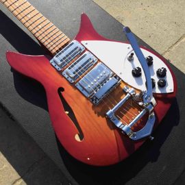 Custom F Hole Ricken 325 Electric Guitar in Cherry Red Body Kinds Color supplier