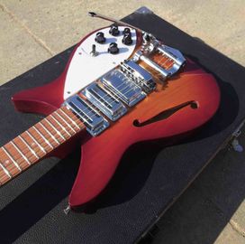 Custom F Hole Ricken 325 Electric Guitar in Cherry Red Body Kinds Color supplier