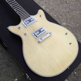 Gretsc Style Electric Guitar in Natural Color with Wrap Around Bridge supplier