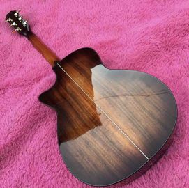 Solid Koa Wood Cutaway Rosewood Fingerboard GK24ce Acoustic Electric Guitar supplier