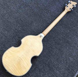 Custom British flag Hofner Violin 4 strings Electric bass guitar BB2 Icon Series Hofner Flame maple vintage CT bass supplier