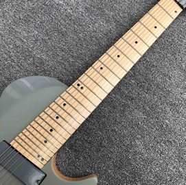 Custom 8 Strings Electric Guitar with Maple Fingerboard Gold Hardware supplier