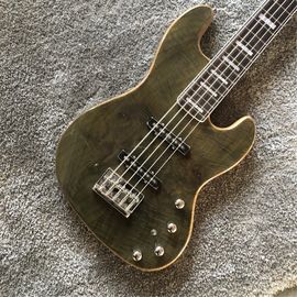 Factory custom shop 5 string bass guitar TBK Basswood body Rosewood finger custom bass guitar supplier