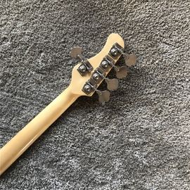 Factory custom shop 5 string bass guitar TBK Basswood body Rosewood finger custom bass guitar supplier