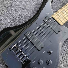 Custom Maple Fingerboard Ricken 6 Strings 4003 Model Bass Guitar in Black Hardware supplier