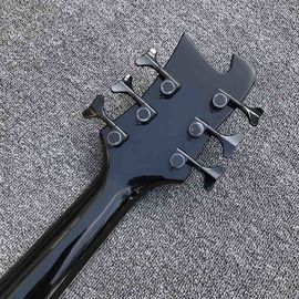 Custom Maple Fingerboard Ricken 6 Strings 4003 Model Bass Guitar in Black Hardware supplier