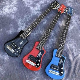 Three color hofner Shorty mini Travel Guitar Protable beginner guitar kid Electric guitar supplier