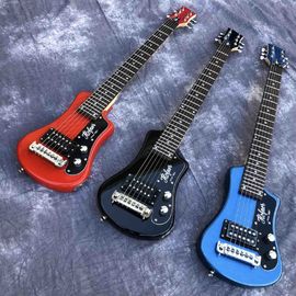 Three color hofner Shorty mini Travel Guitar Protable beginner guitar kid Electric guitar supplier