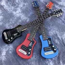 Three color hofner Shorty mini Travel Guitar Protable beginner guitar kid Electric guitar supplier