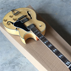 Hollow body jazz guitar with maple body neck supplier