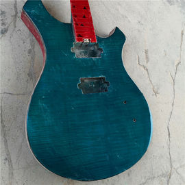 Irregular shaped white electric guitar with custom guitar/gift to friends handmade guitar supplier