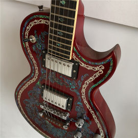 Custom professional guitar playing shell carving technology electric guitar can be customized collection supplier