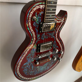 Custom professional guitar playing shell carving technology electric guitar can be customized collection supplier