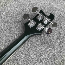 Bass guitar, Blackish green 4 strings rich electric bass guitar,Fishbone binding Chrome hardware,Free shipping supplier