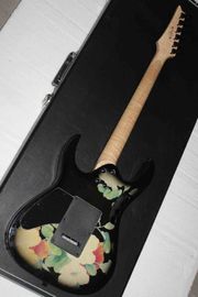 Custom Shop Flower Ibanezs style Electric Guitar free shipping supplier