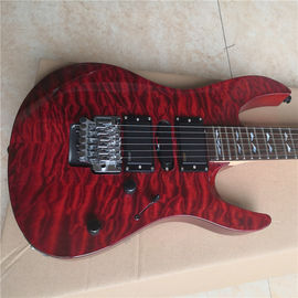 High quality Customized 6 string electric guitar color is optional cedar body rosewood fingerboard basswood back side supplier