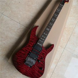 High quality Customized 6 string electric guitar color is optional cedar body rosewood fingerboard basswood back side supplier