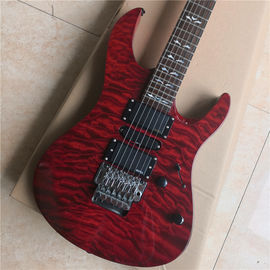 High quality Customized 6 string electric guitar color is optional cedar body rosewood fingerboard basswood back side supplier