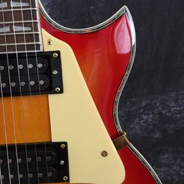 Cherry Sunburst Finishing YMH SG Electric Guitar CS Cherry Sunburst SG Electric Guitar With Gold Hardware supplier