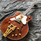 Semi Hollow Body Jazz Electric Guitar with Gold Color Hardware Rosewood Fingerboard supplier
