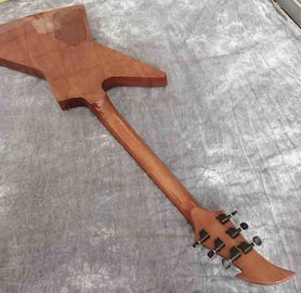 Rosewood Fingerboard Sun Inlays Fingerboard Electric Guitar in Brown with Black Hardware supplier