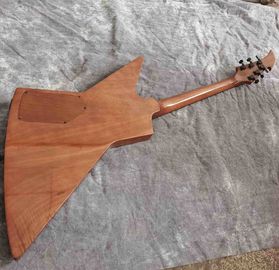 Rosewood Fingerboard Sun Inlays Fingerboard Electric Guitar in Brown with Black Hardware supplier