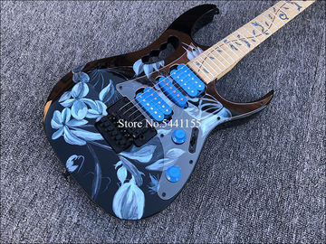 2019 High quality Electric Guitar Floyd rose Electric Guitar Hand painted guitar body free shipping supplier