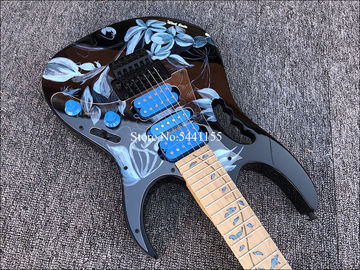 2019 High quality Electric Guitar Floyd rose Electric Guitar Hand painted guitar body free shipping supplier