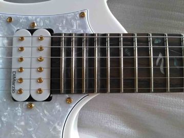 Custom Snow white electric guitar vine fretboard inlays 21 to 24 frets deep scalloped Guitar free shipping gold hardware supplier