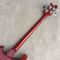 Best Bass Top quality Rick 4003 model Ricken 4 strings Electric Bass guitar in metal red color Chrome hardware supplier