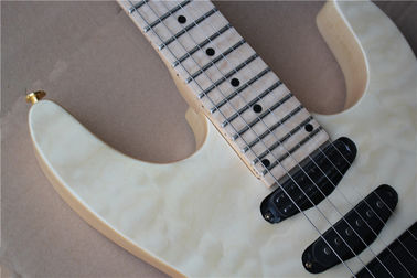 Factory Custom 24 Tone position piece electric guitar, maple fingerboard, gold hardware, customizable supplier